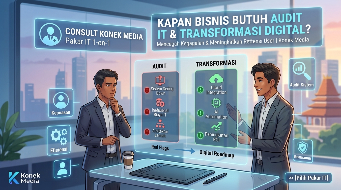 Kapan Waktu yang Tepat bagi Bisnis Melakukan Audit Arsitektur Sistem & Konsultasi IT?
