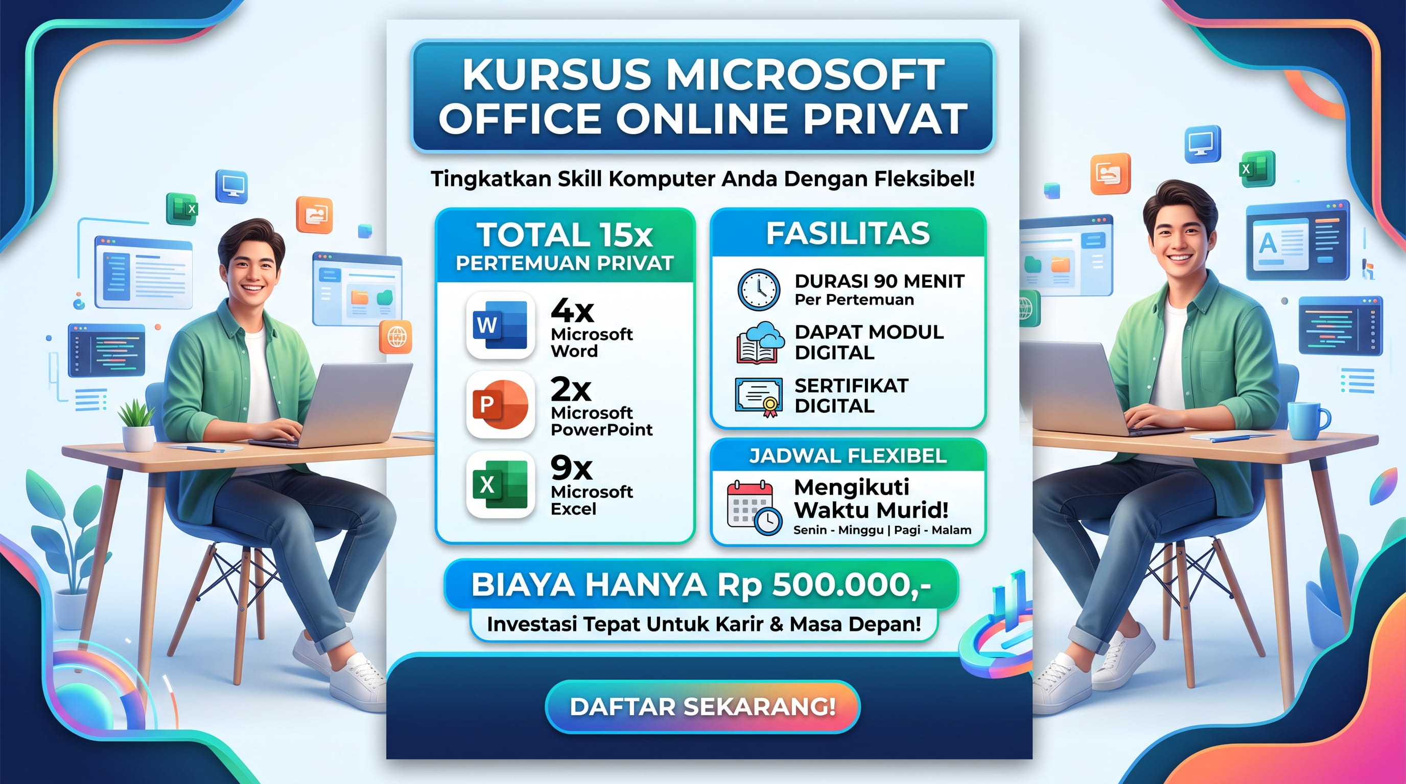 Kursus Privat Online : Microsoft Office